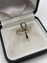 Load image into Gallery viewer, 9ct gold ankh ring
