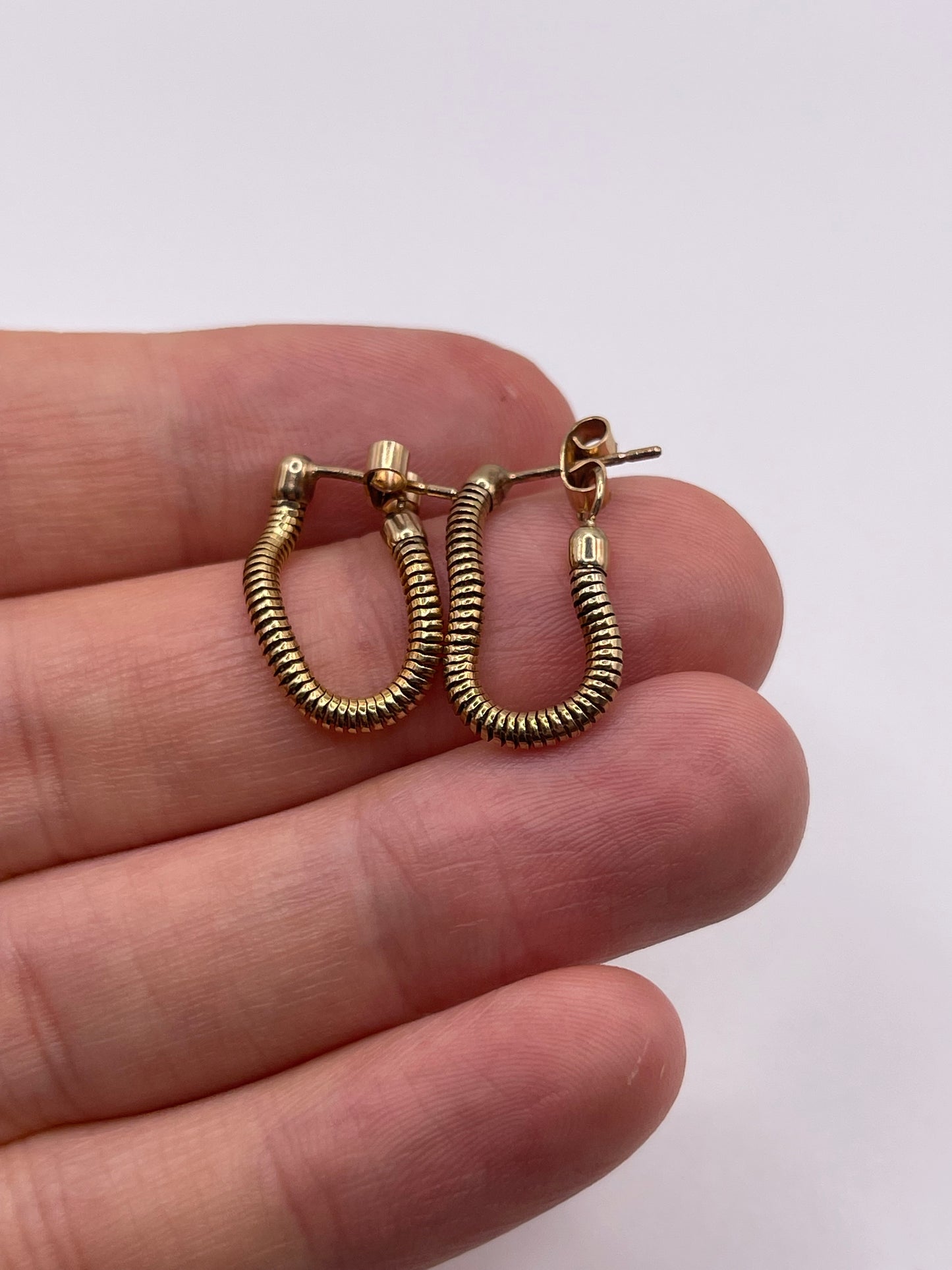 9ct gold earrings