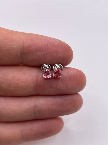 18ct gold sapphire earrings