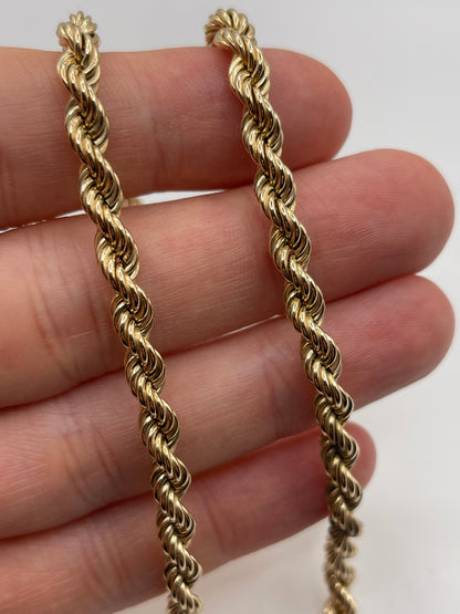 9ct gold chain 228