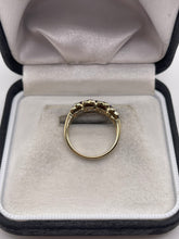 Load image into Gallery viewer, 9ct gold amethyst and diamond ring
