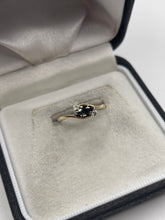 Load image into Gallery viewer, 9ct gold sapphire and diamond ring
