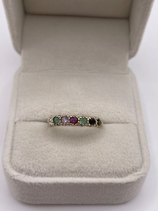 9ct gold dearest ring