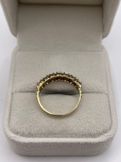9ct gold opal ring