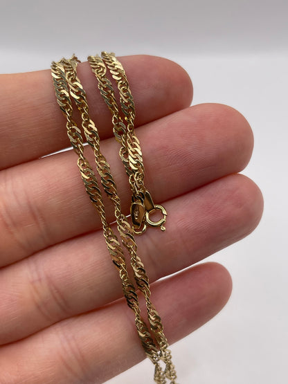9ct gold chain 133