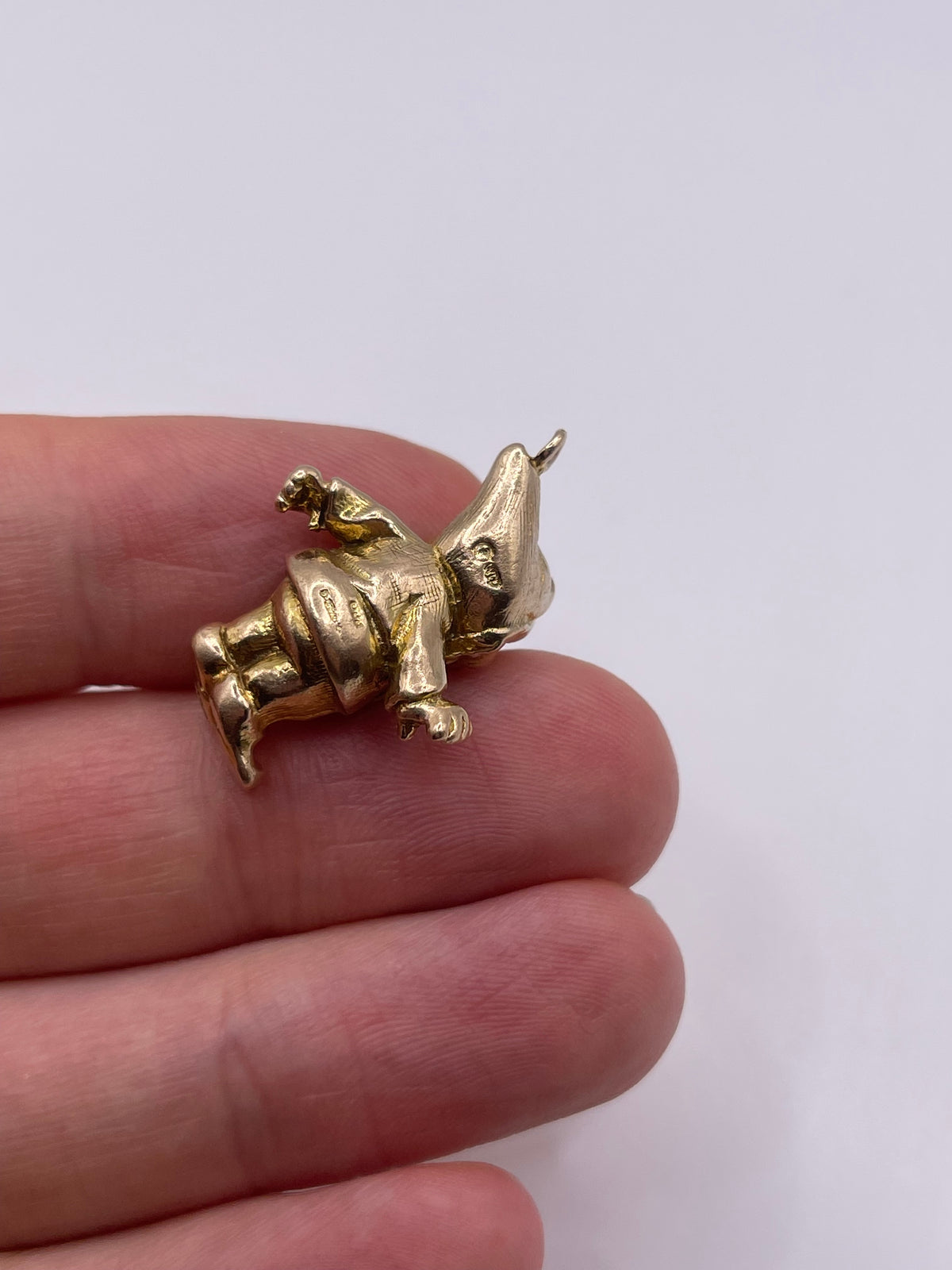 9ct gold dwarf charm