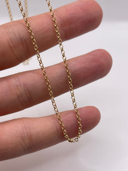 9ct gold chain G