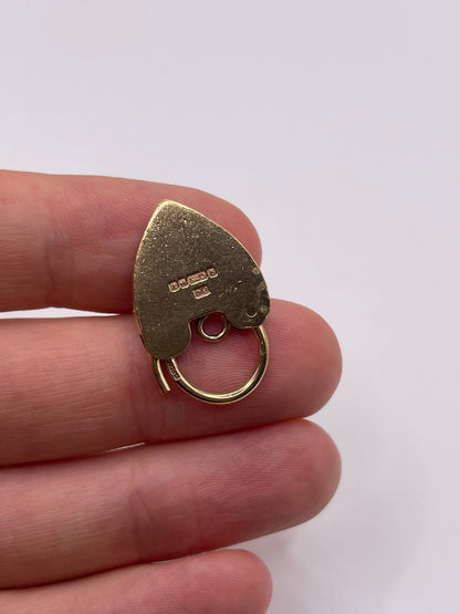 9ct gold padlock 5