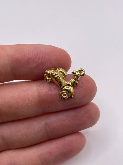 9ct gold scooter charm