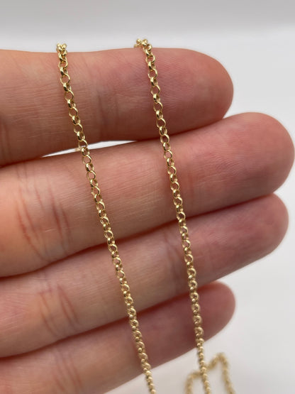 9ct gold chain F