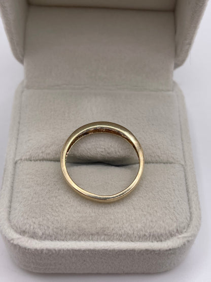 9ct gold diamond ring