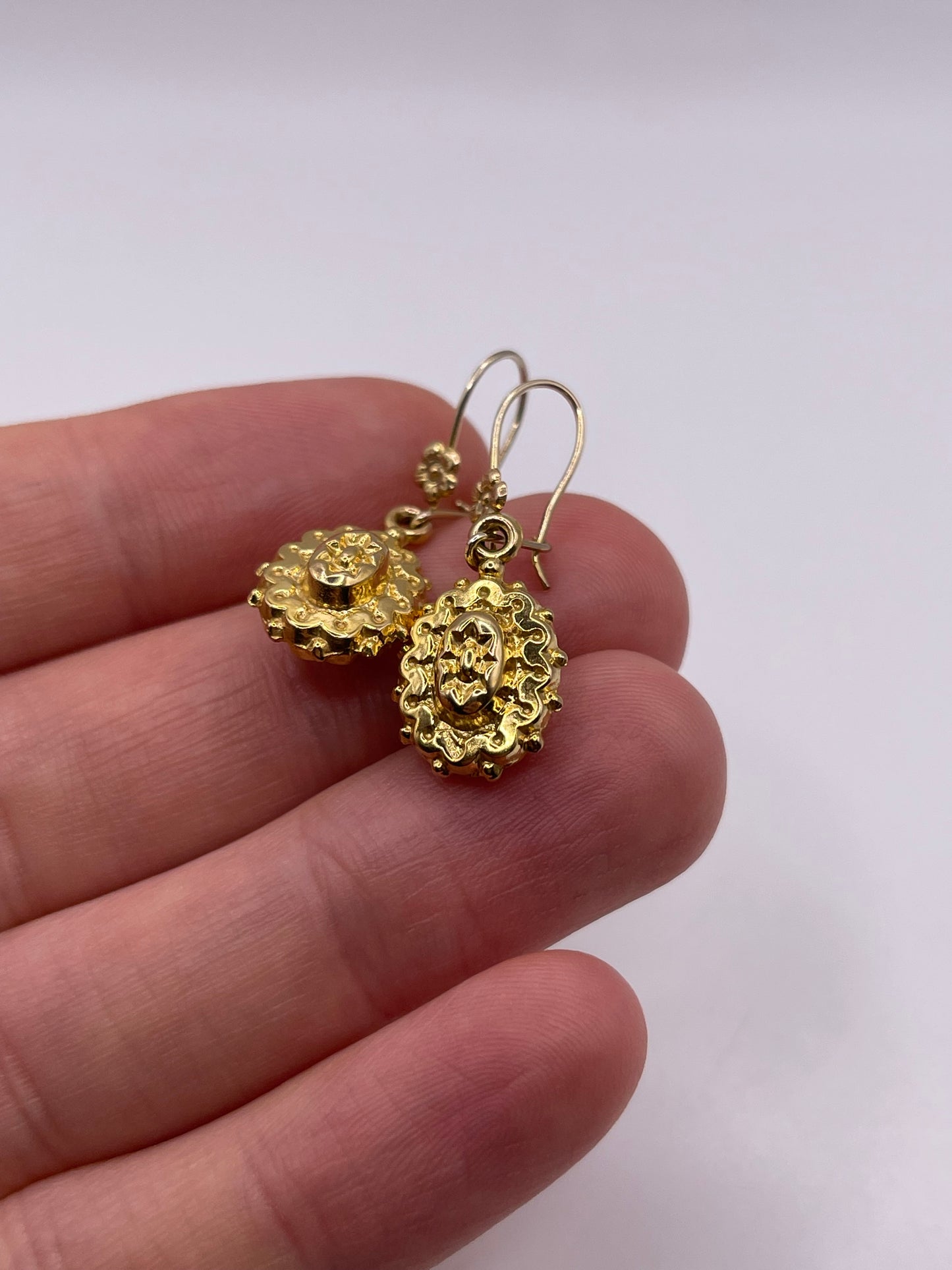 9ct gold earrings