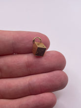 Load image into Gallery viewer, 9ct gold dice charm
