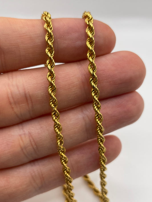 9ct gold chain 484