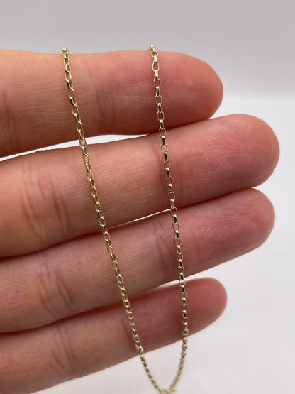 9ct gold chain 373
