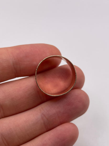 14ct rose gold band