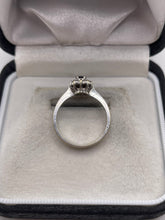 Load image into Gallery viewer, 18ct white gold sapphire and diamond ring
