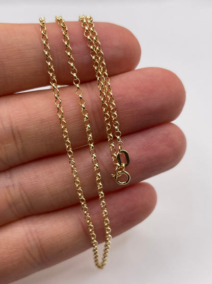 9ct gold chain 266