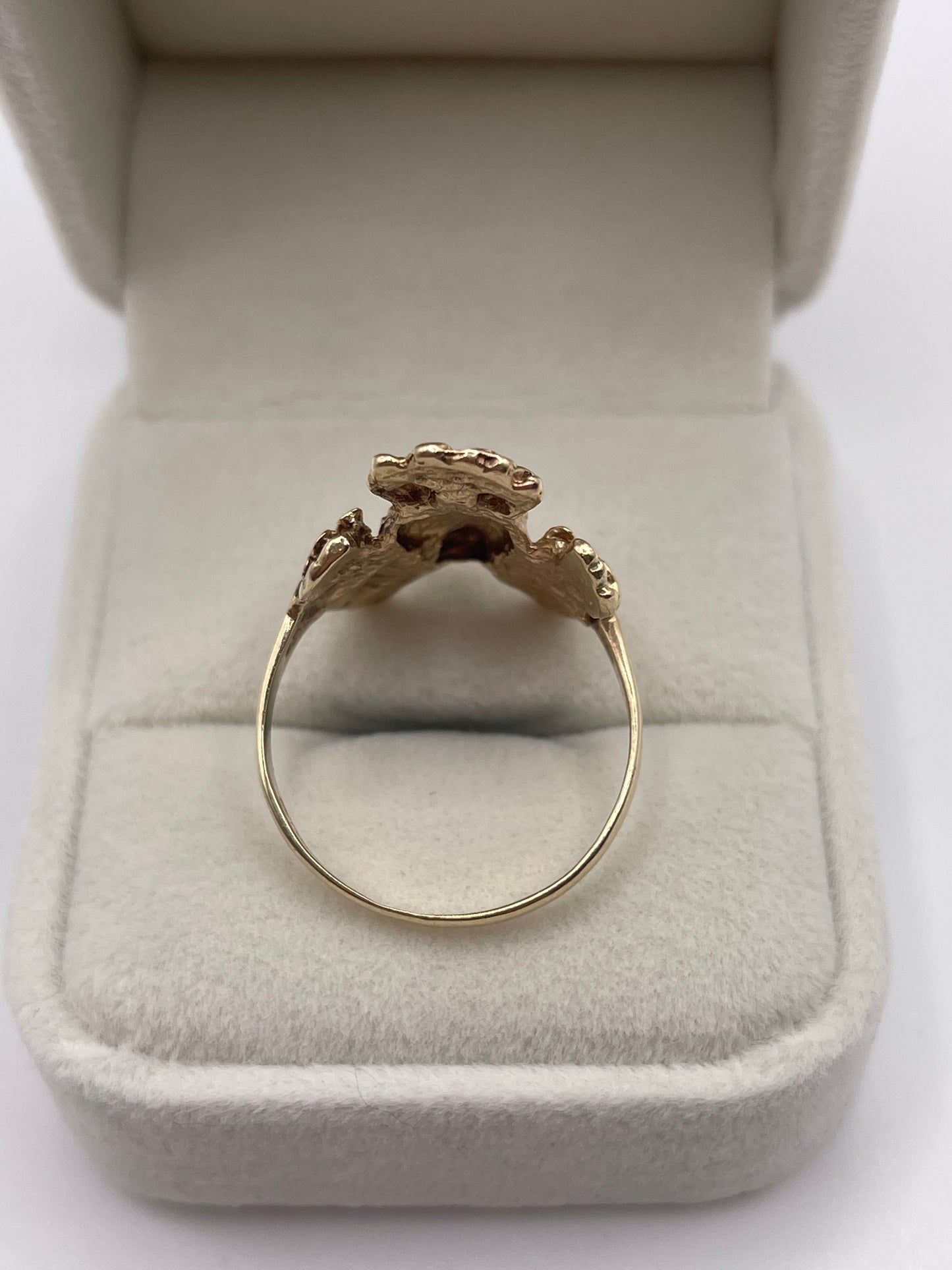 9ct gold eagle ring