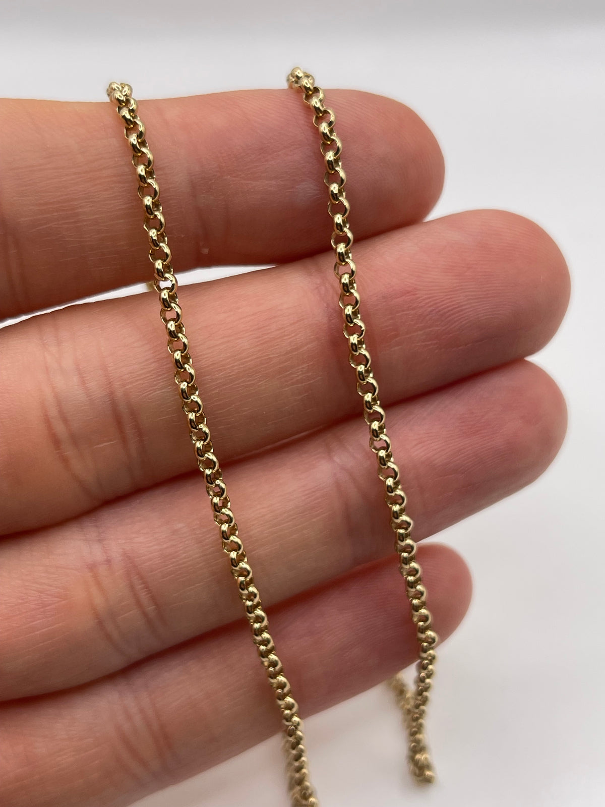 9ct gold chain 525