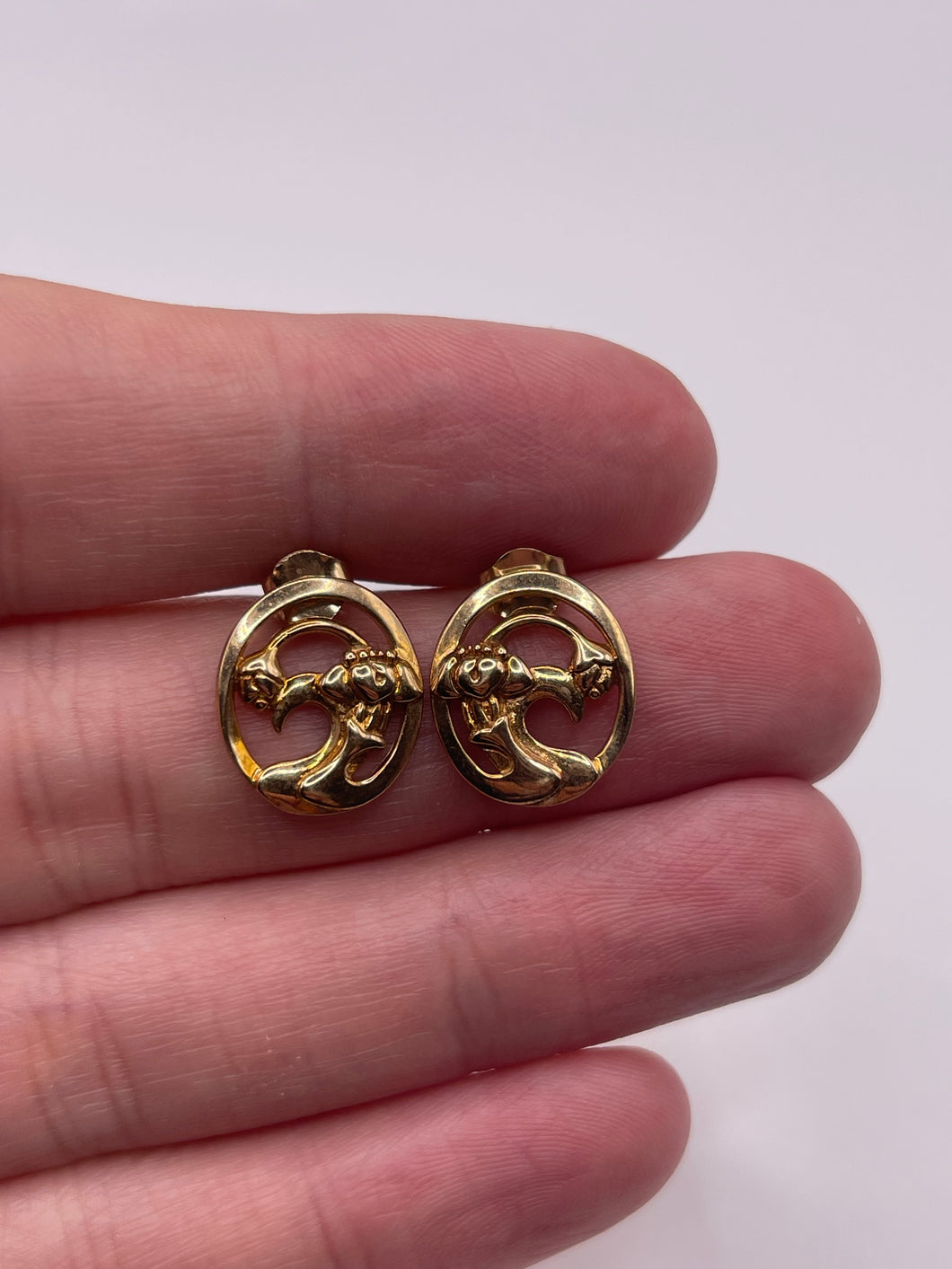 9ct gold earrings