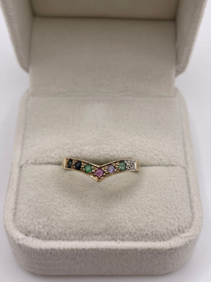 9ct gold dearest ring