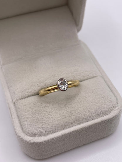 18ct gold diamond ring