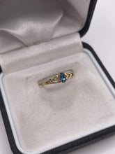 Load image into Gallery viewer, 9ct gold topaz ring
