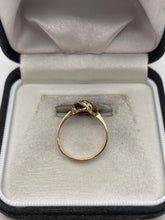Load image into Gallery viewer, 9ct two tone gold knot ring
