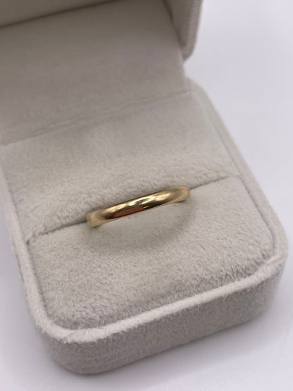 9ct gold band