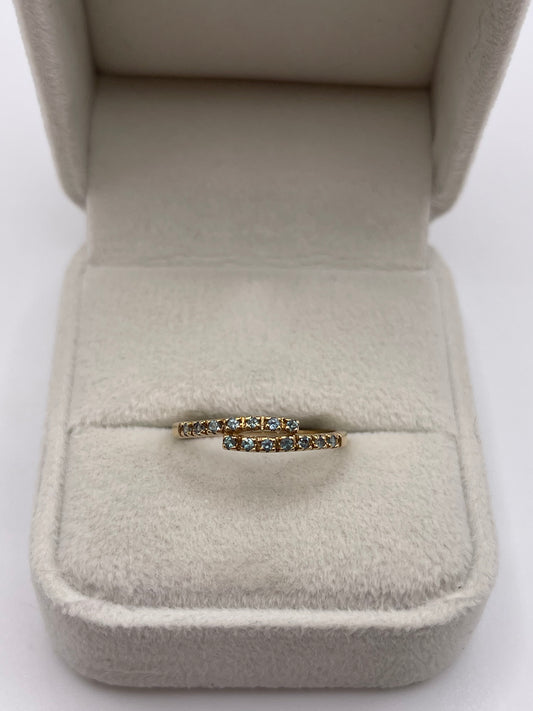 9ct gold alexandrite ring