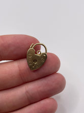 Load image into Gallery viewer, 9ct gold padlock 45
