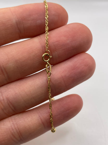 9ct gold bracelet