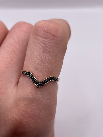 9ct rose gold spinel ring