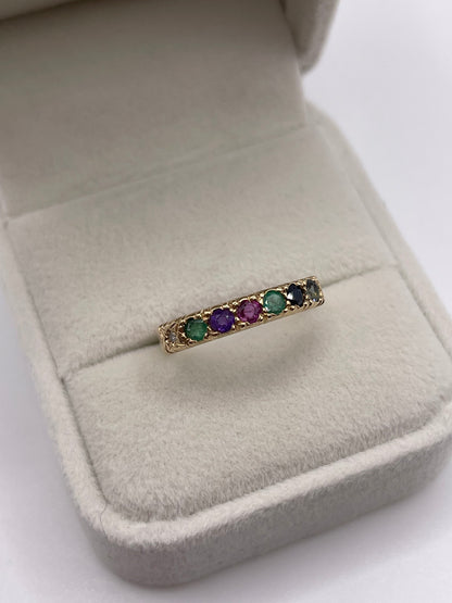 9ct gold dearest ring