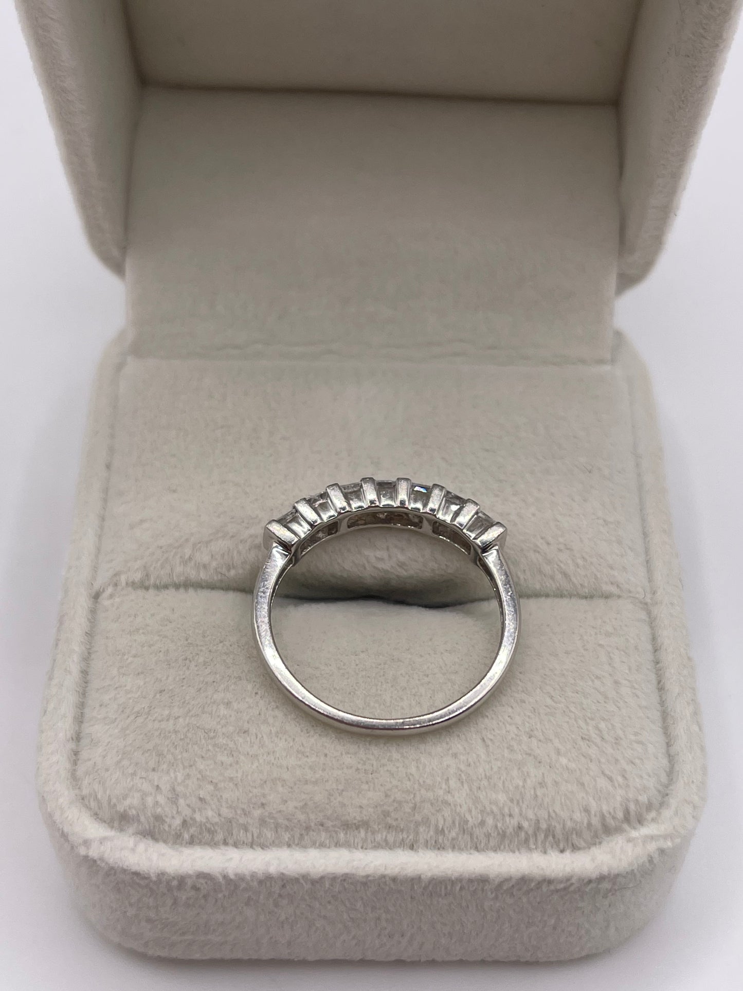 Platinum diamond ring