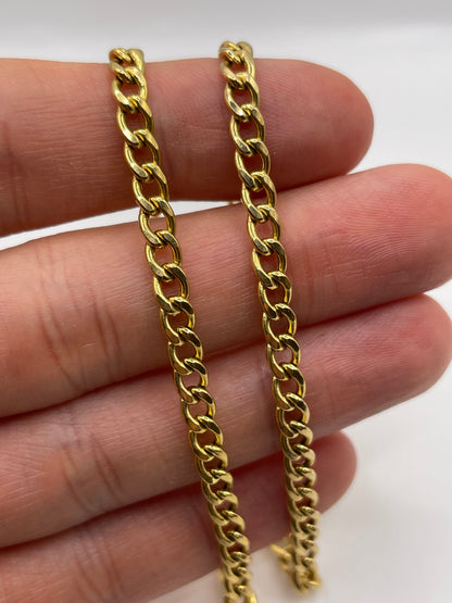 9ct gold chain 595