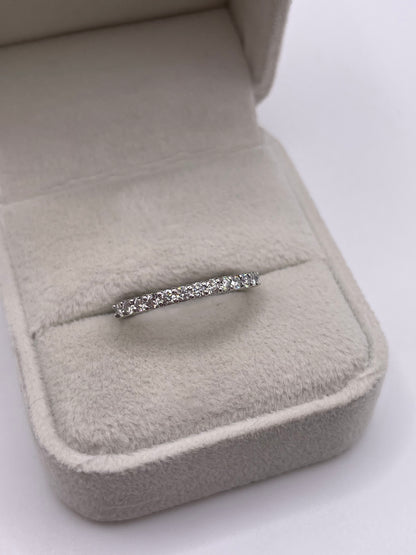 18ct white gold diamond ring