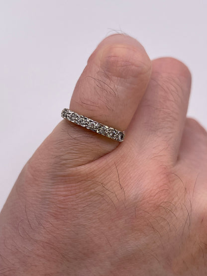 9ct gold diamond ring