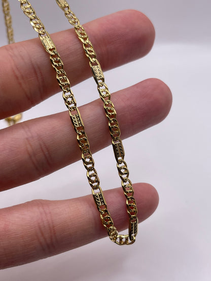 9ct gold chain 195