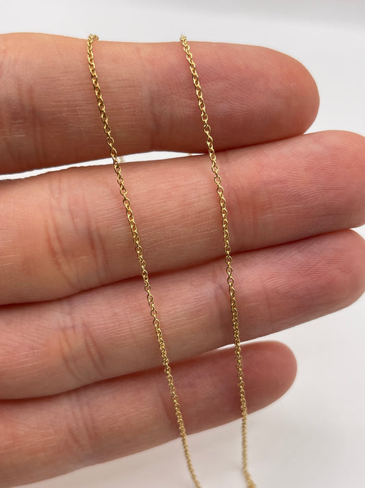 9ct gold chain 644