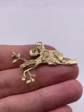 Load image into Gallery viewer, 9ct gold sapphire koala bear brooch
