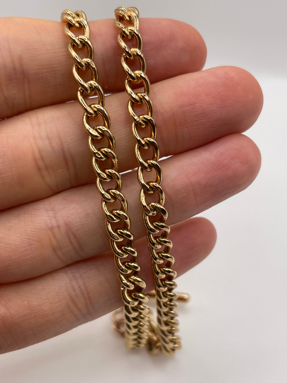9ct rose gold chain 518