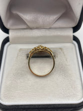 Load image into Gallery viewer, 9ct gold citrine and zircon ring
