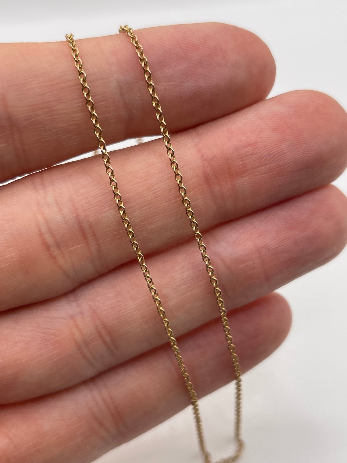 9ct gold chain 156