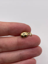 Load image into Gallery viewer, 9ct gold coffee bean charm
