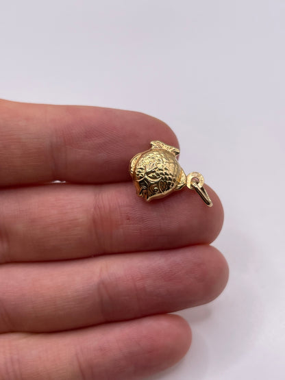 9ct gold fish charm