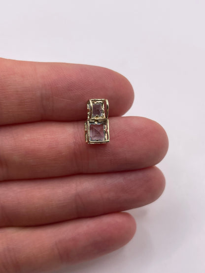 9ct gold topaz pendant