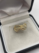 Load image into Gallery viewer, 9ct gold snake ring
