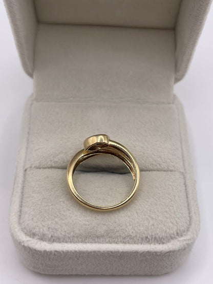 9ct gold amethyst ring